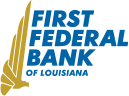 First Fderal Bank of Louisiana logo